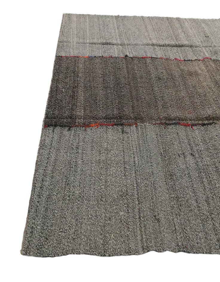 Detail image of 9' 4 x 12'  Hand Woven Kilim Modern Wool Rug