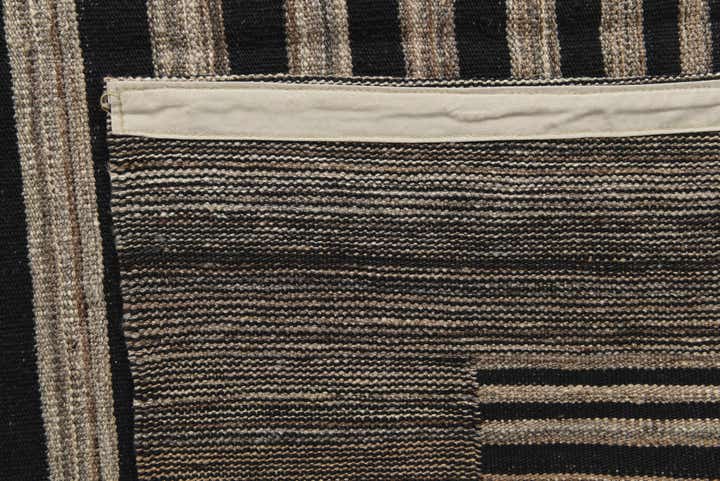 5' 3 x 6' 5 Hand Woven Kilim Modern Wool Rug