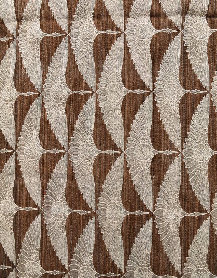 Detail image of 8' x 11'  Hand Woven Kilim Modern Wool Rug