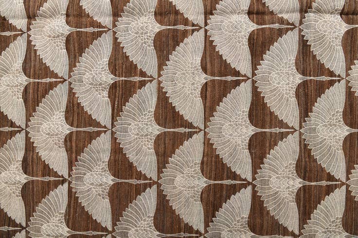 Detail image of 8' x 11' Hand Woven Kilim Modern Wool Rug