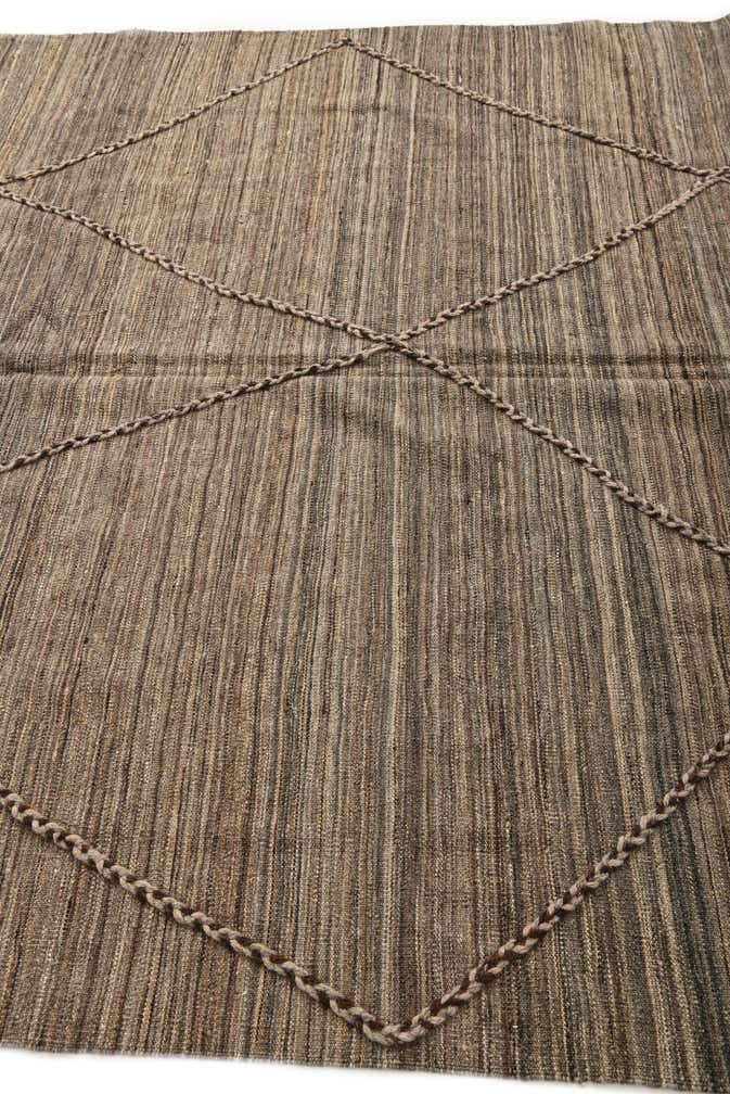 7' x 10' Hand Woven Kilim Modern Wool Rug