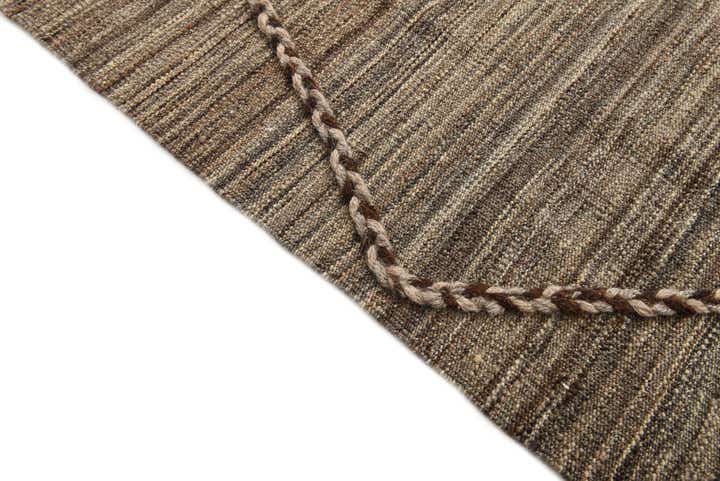 7' x 10' Hand Woven Kilim Modern Wool Rug