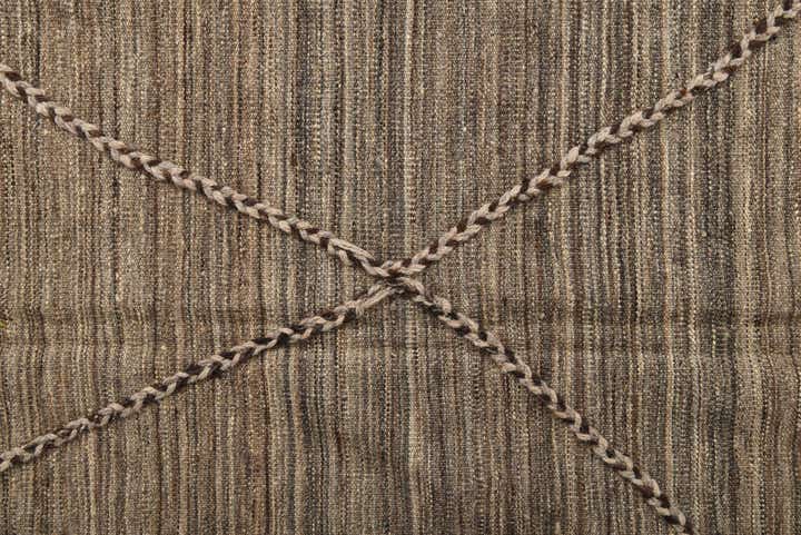 7' x 10' Hand Woven Kilim Modern Wool Rug