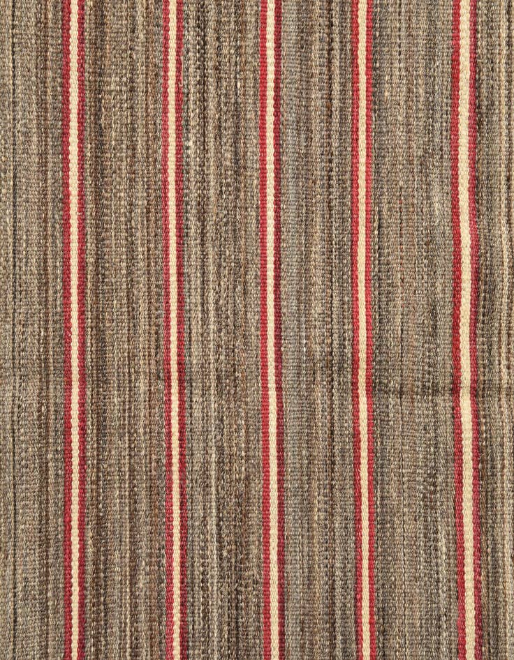 Detail image of 4' 2 x 5' 10  Hand Woven Kilim Modern Wool Rug