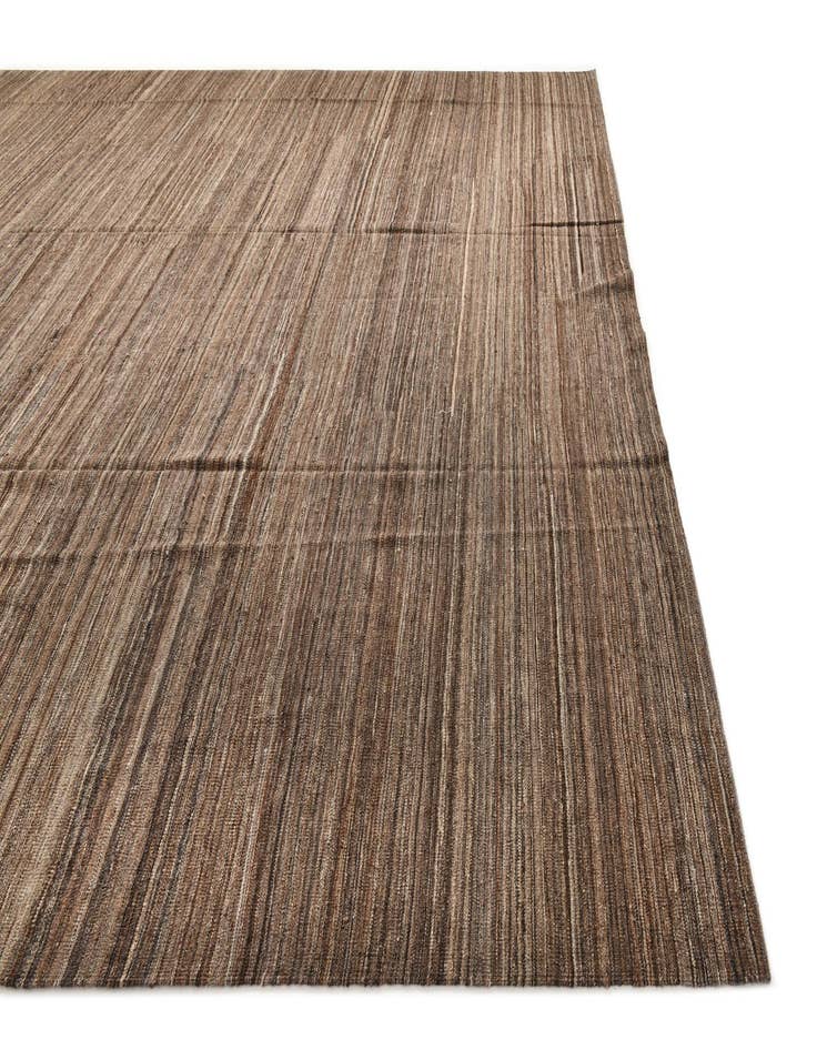 Detail image of 12' 3 x 13' 5  Hand Woven Kilim Modern Wool Rug