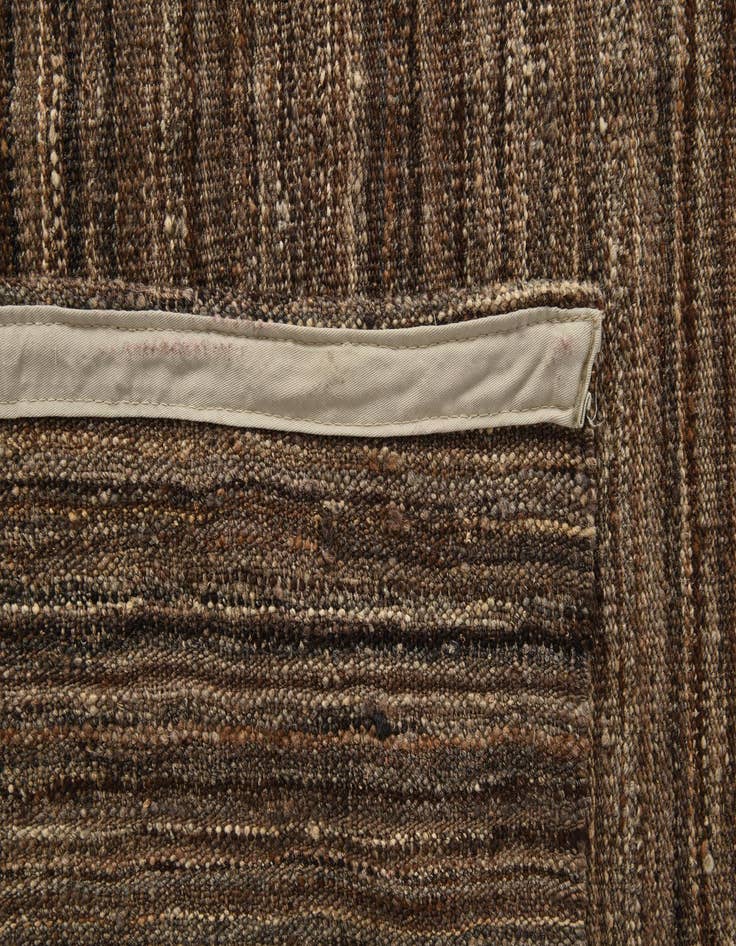 Detail image of 12' 3 x 13' 5  Hand Woven Kilim Modern Wool Rug