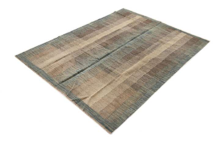 150cm x 205cm Hand Woven Kilim Modern Wool Rug