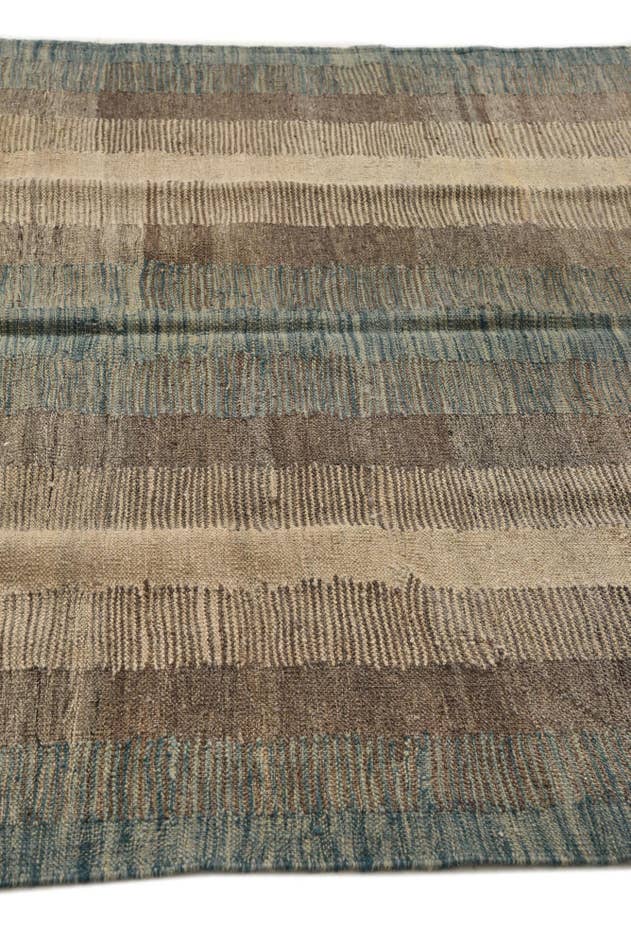 Detail image of 150cm x 205cm Hand Woven Kilim Modern Wool Rug