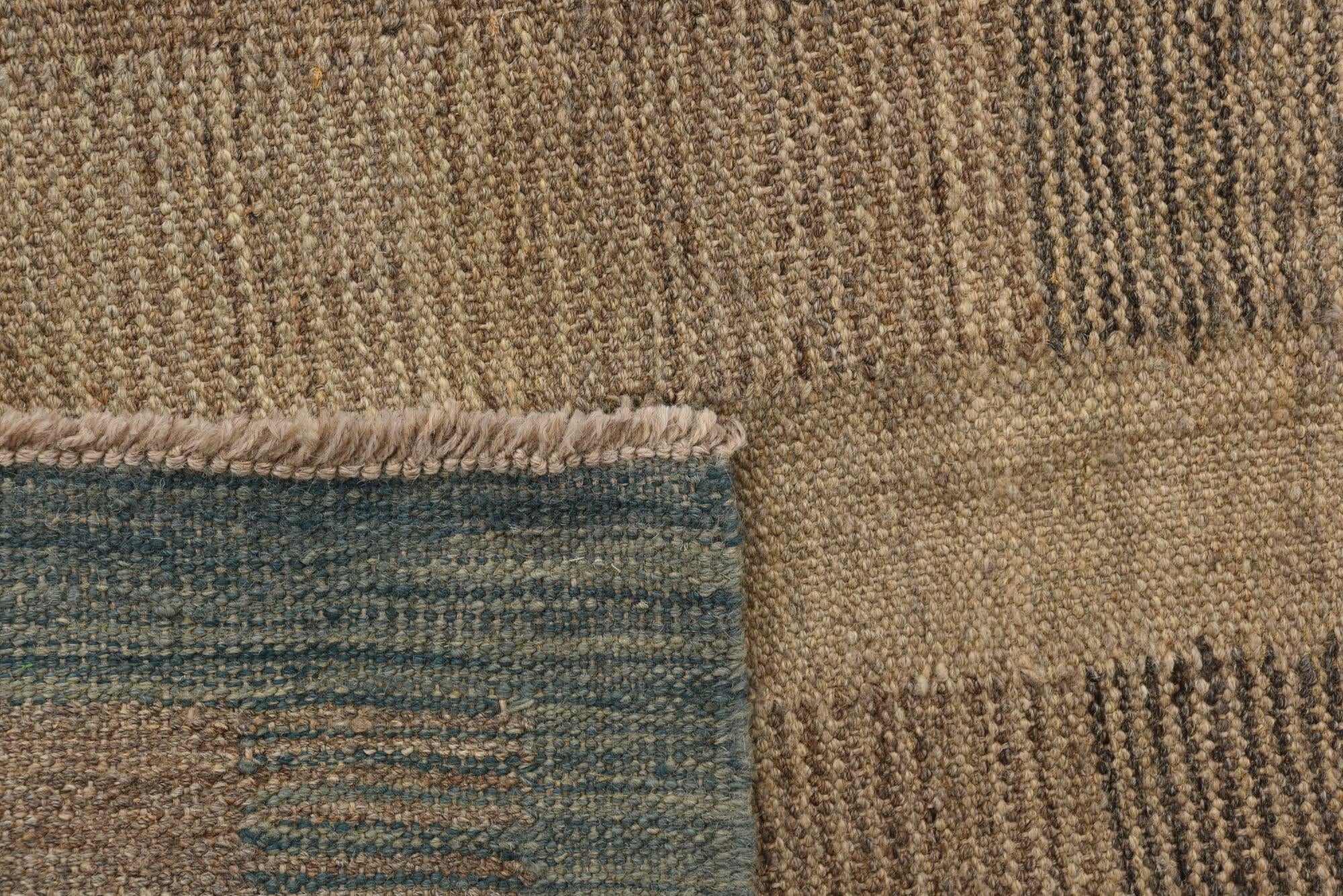 150cm x 205cm Tejido a mano Kilim Modern Alfombra Lana