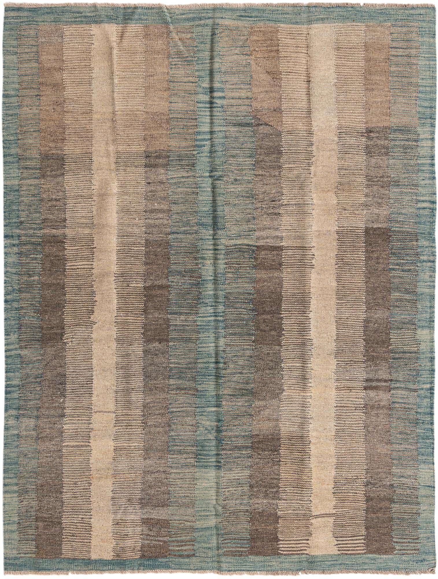 150cm x 205cm Hand Woven Kilim Modern Wool Rug
