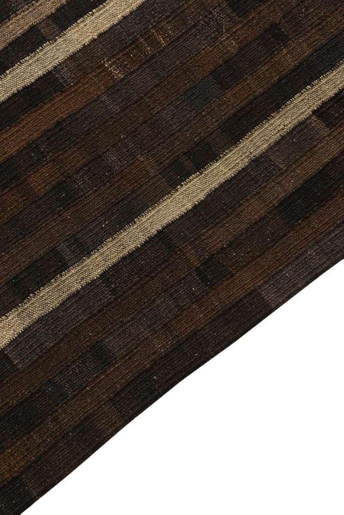 5' x 6' 3 Hand Woven Kilim Modern Wool Rug