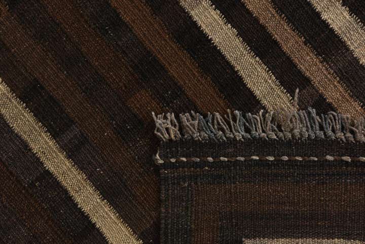5' x 6' 3 Hand Woven Kilim Modern Wool Rug