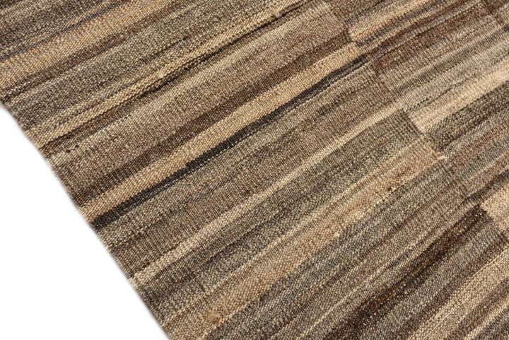 4' 3 x 5' 10 Hand Woven Kilim Modern Wool Rug