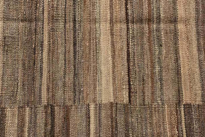 4' 3 x 5' 10 Hand Woven Kilim Modern Wool Rug