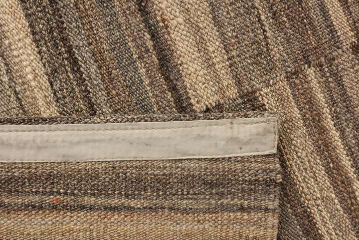 4' 3 x 5' 10 Hand Woven Kilim Modern Wool Rug