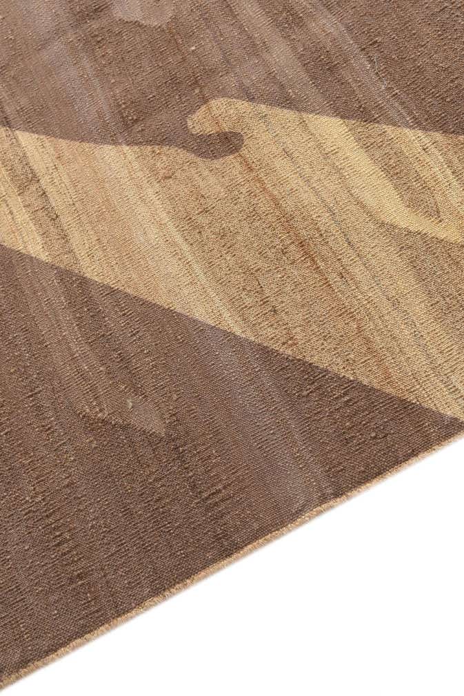 6' 3 x 9' 6 Hand Woven Kilim Modern Wool Rug