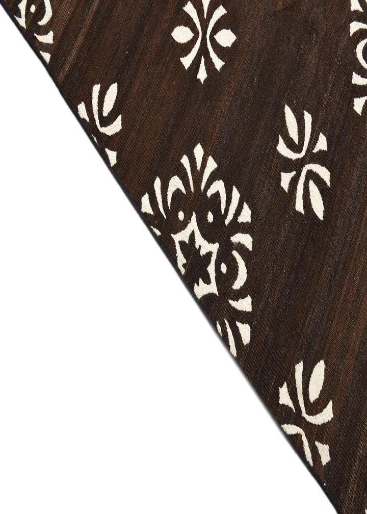 8' 7 x 9' 9 Hand Woven Kilim Modern Rug