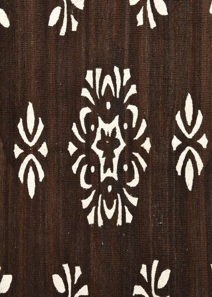 8' 7 x 9' 9 Hand Woven Kilim Modern Rug