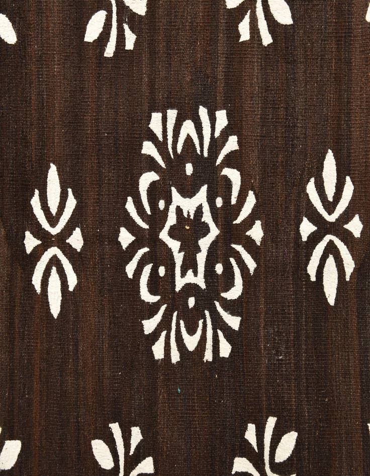 Detail image of 8' 7 x 9' 9  Hand Woven Kilim Modern Rug