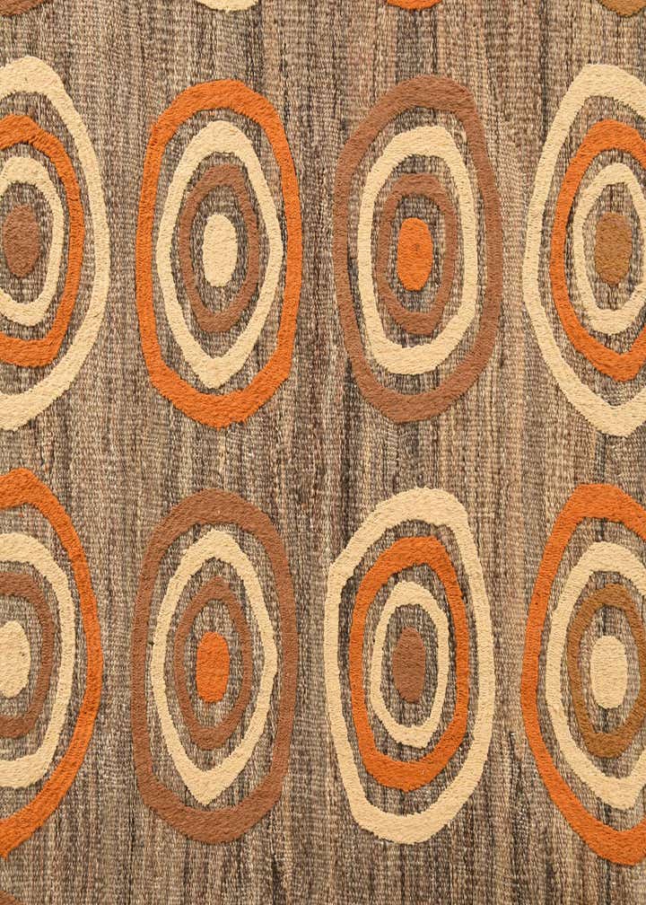6' 11 x 9' 8 Hand Woven Kilim Modern Rug