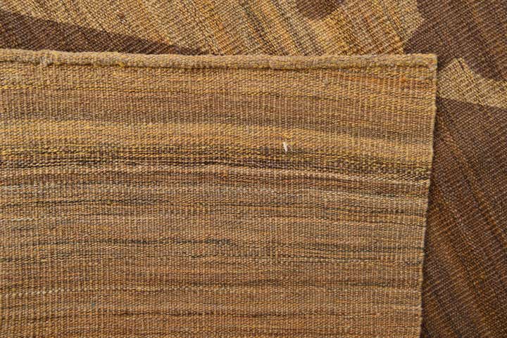 6' 2 x 8' 9 Hand Woven Kilim Modern Wool Rug