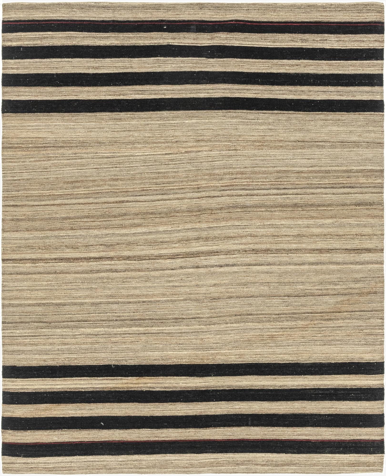 5' 10 x 7' 6  Hand Woven Kilim Modern Wool Rug