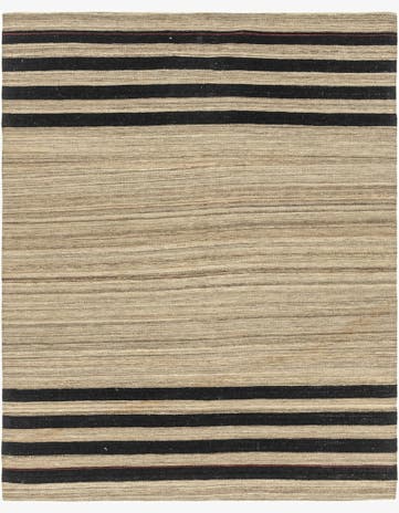 5' 10 x 7' 6 Hand Woven Kilim Modern Wool Rug