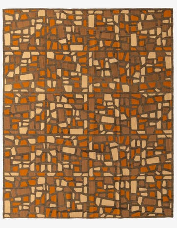 8' 3 x 10' 1 Hand Woven Kilim Modern Rug