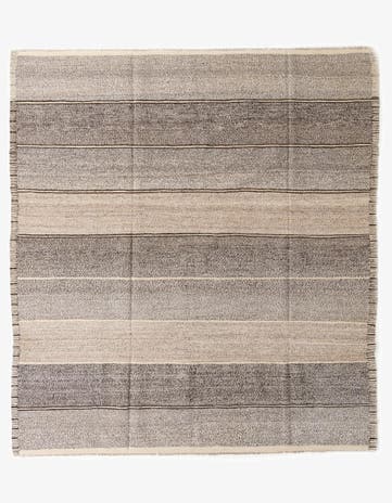 8' 9 x 9' 7 Hand Woven Kilim Modern Wool Rug