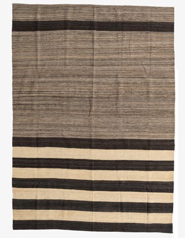 5' 8 x 8' Hand Woven Kilim Modern Wool Rug