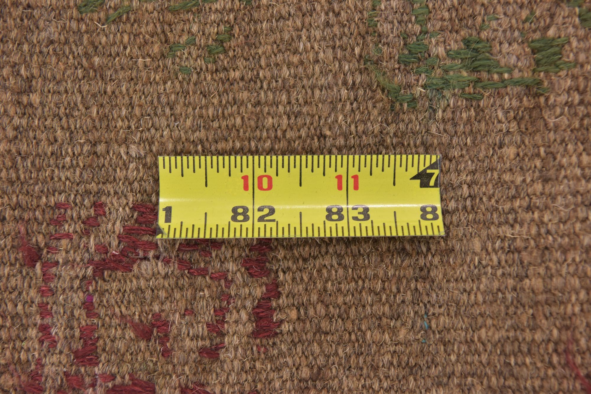 4' 10 x 6' 4 Hand Woven Kilim Suzani Wool Rug