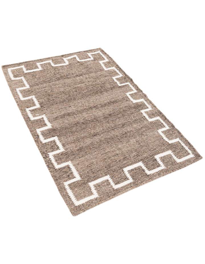 2' 1 x 3' 2 Hand Woven Kilim Wool Rug