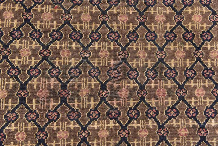 4' 6 x 7' Hand Knotted Koliaei Persian Wool Rug