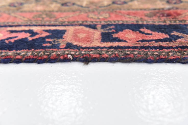 Detail image of 4' 6 x 7' Hand Knotted Koliaei Persian Wool Rug