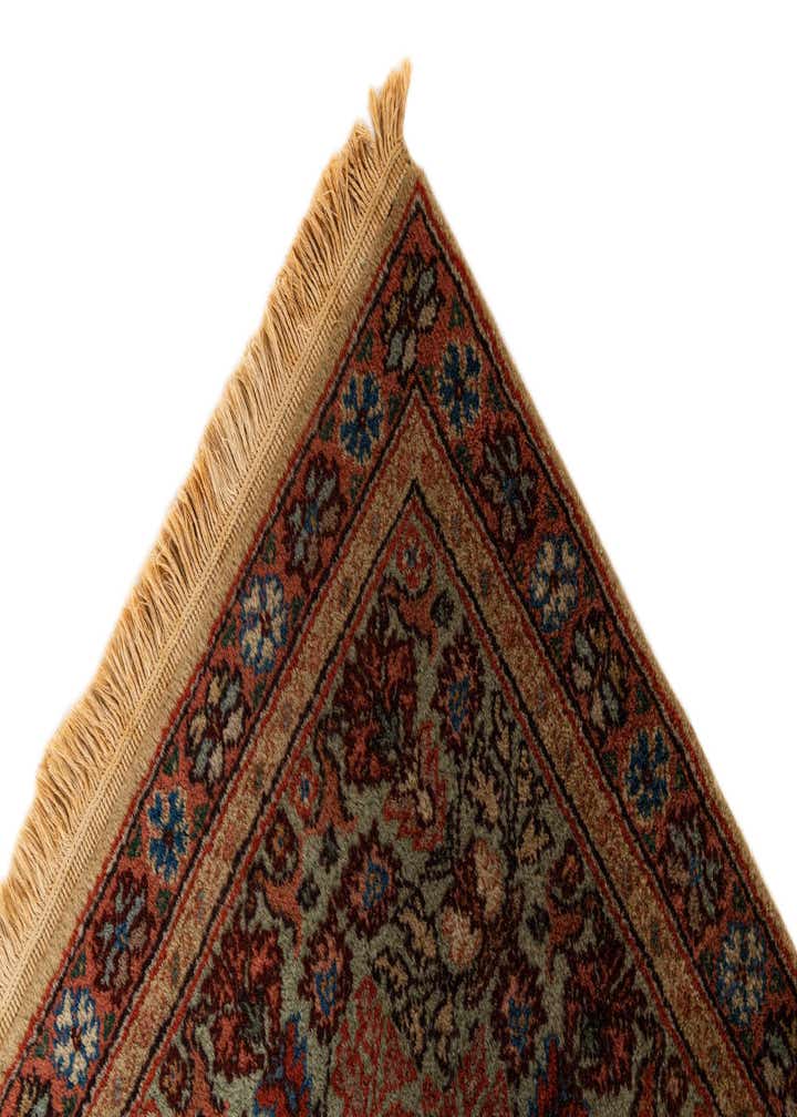 4' x 6' Hand Knotted Lahour Wool Rug
