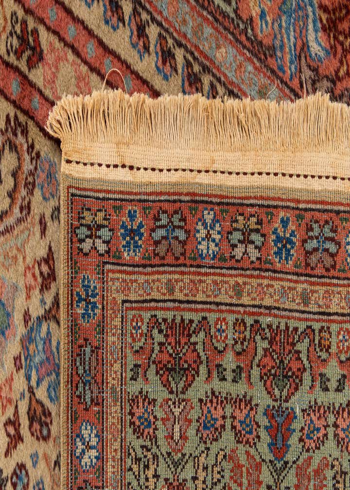 4' x 6' Hand Knotted Lahour Wool Rug
