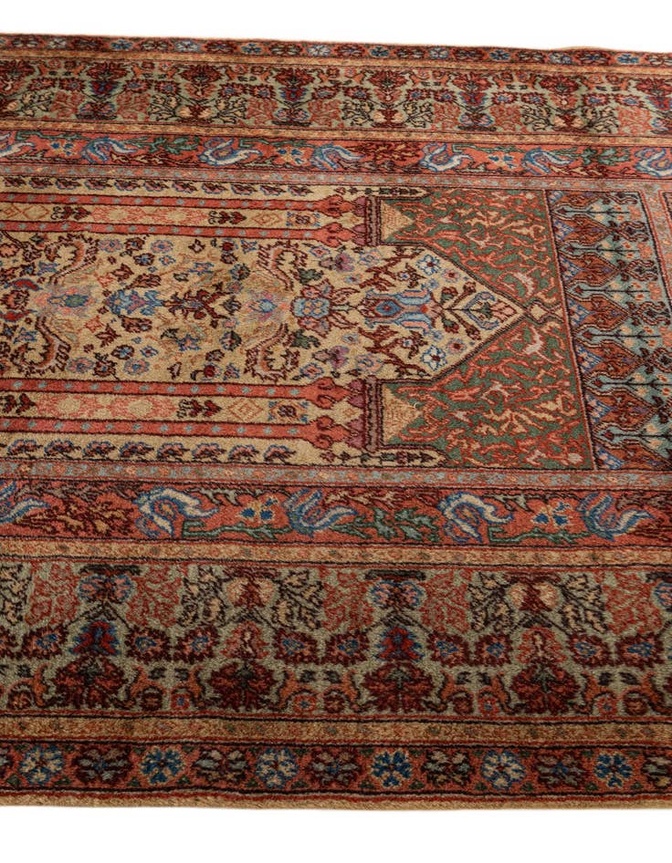 Detail image of 4' x 6' Hand Knotted Lahour Wool Rug