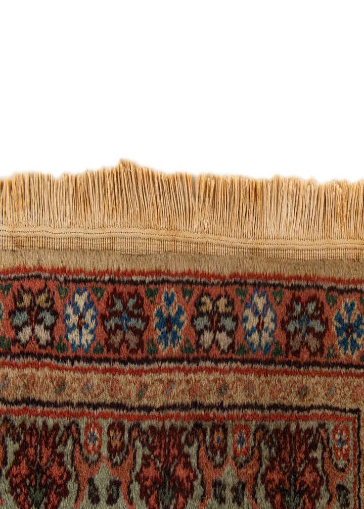 4' x 6' Hand Knotted Lahour Wool Rug