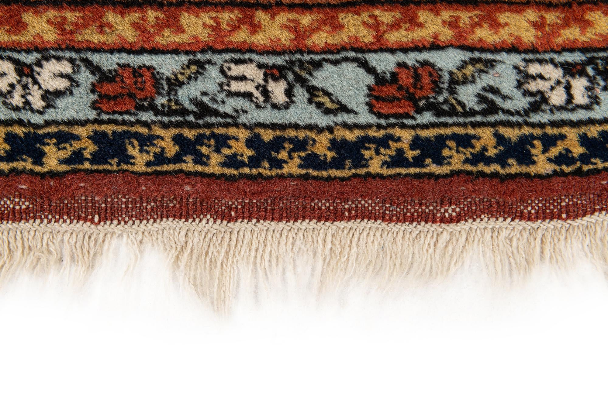 3' 7 x 5' 8 Hand Knotted Lahour Oriental Wool Rug