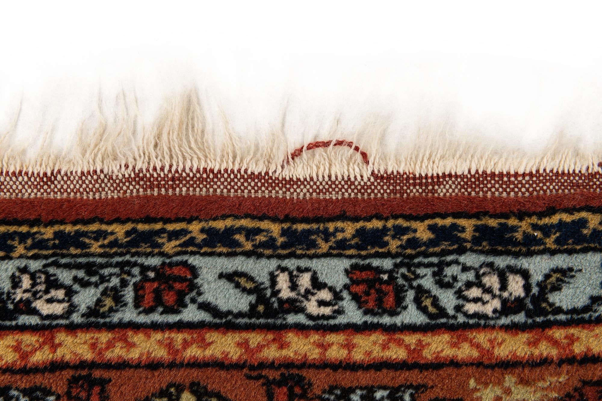 3' 7 x 5' 8 Hand Knotted Lahour Oriental Wool Rug