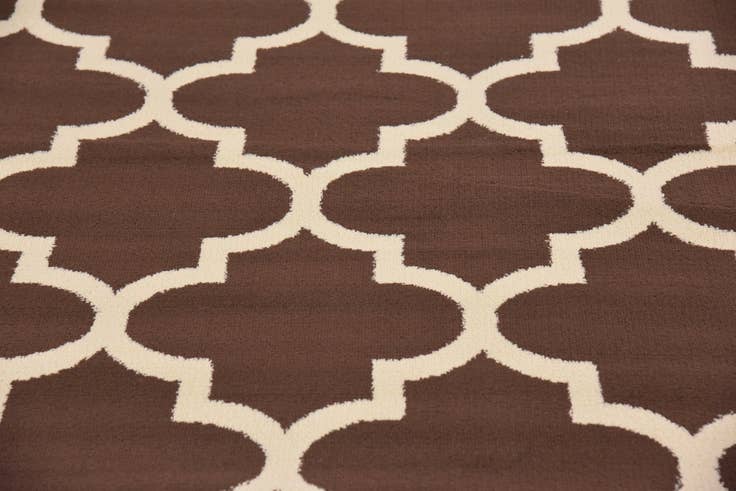 Detail image of 5' 3 x 7' 2 Lattice Rug