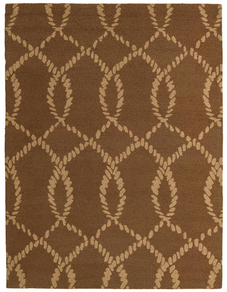 Detail image of 5' 4 x 8' 2 Luna Wool Rug