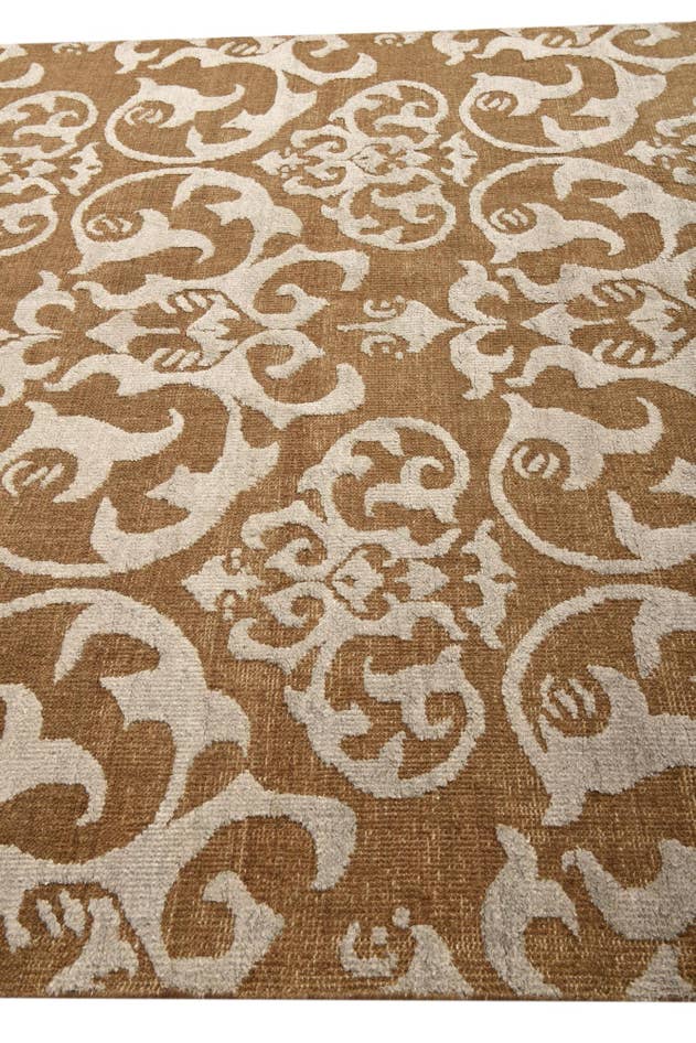 Detail image of 7' 6 x 9' 8 Hand Knotted Luna Wool Rug