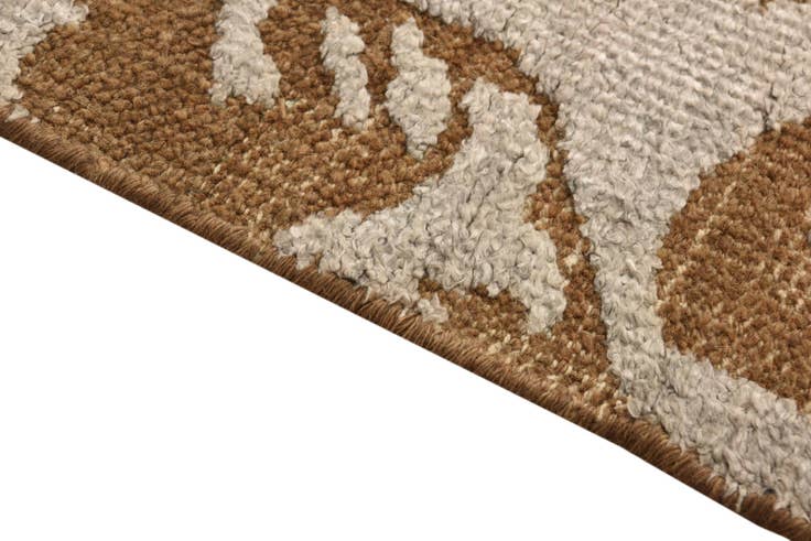 Detail image of 7' 6 x 9' 8 Hand Knotted Luna Wool Rug