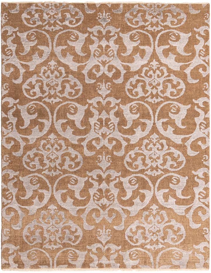 7' 6 x 9' 8 Hand Knotted Luna Wool Rug
