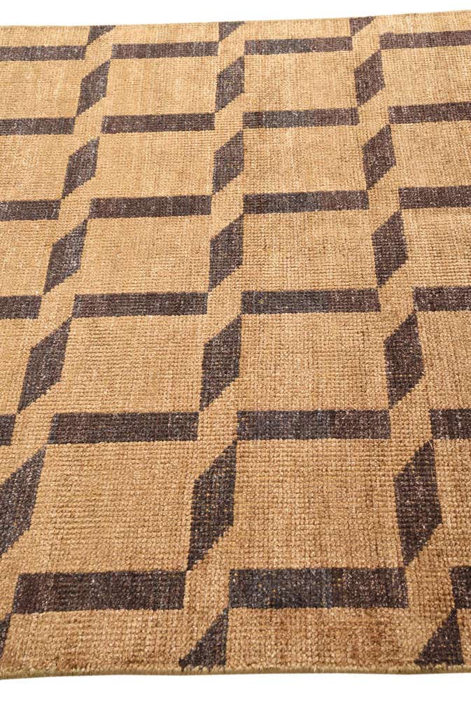 5' x 7' 10 Hand Knotted Luna Wool Rug