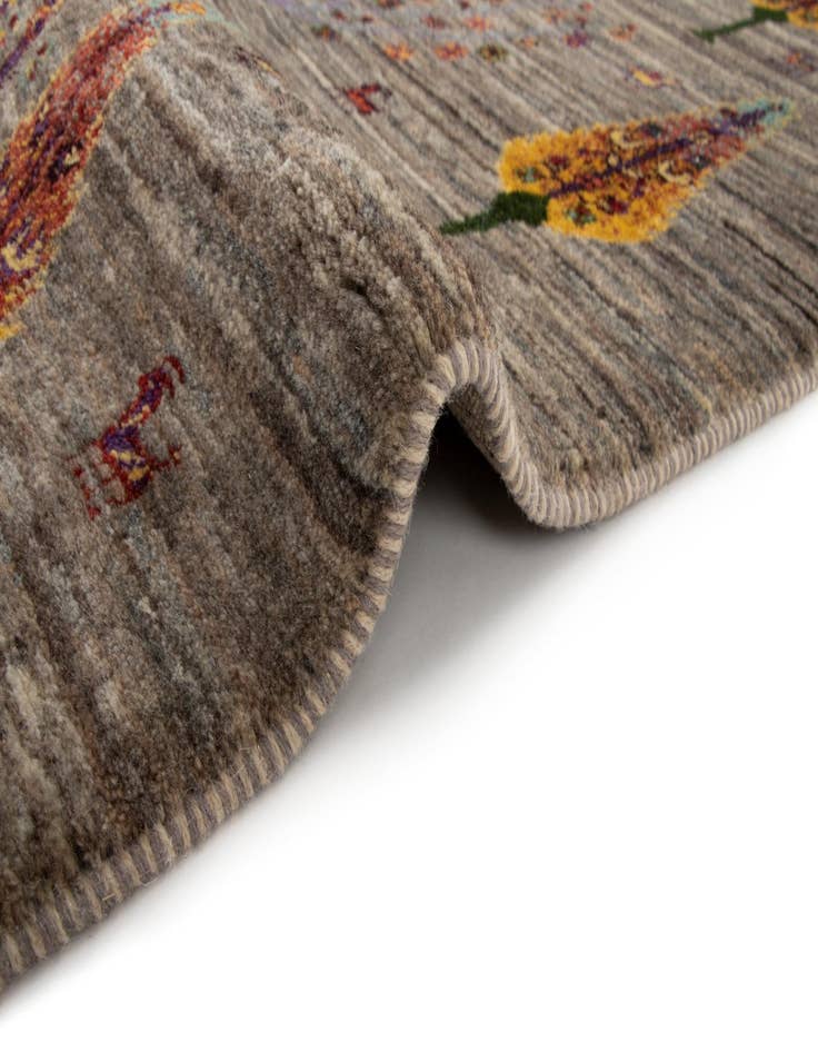 Detail image of 2' 9 x 4' 4 Luribaft Wool Rug