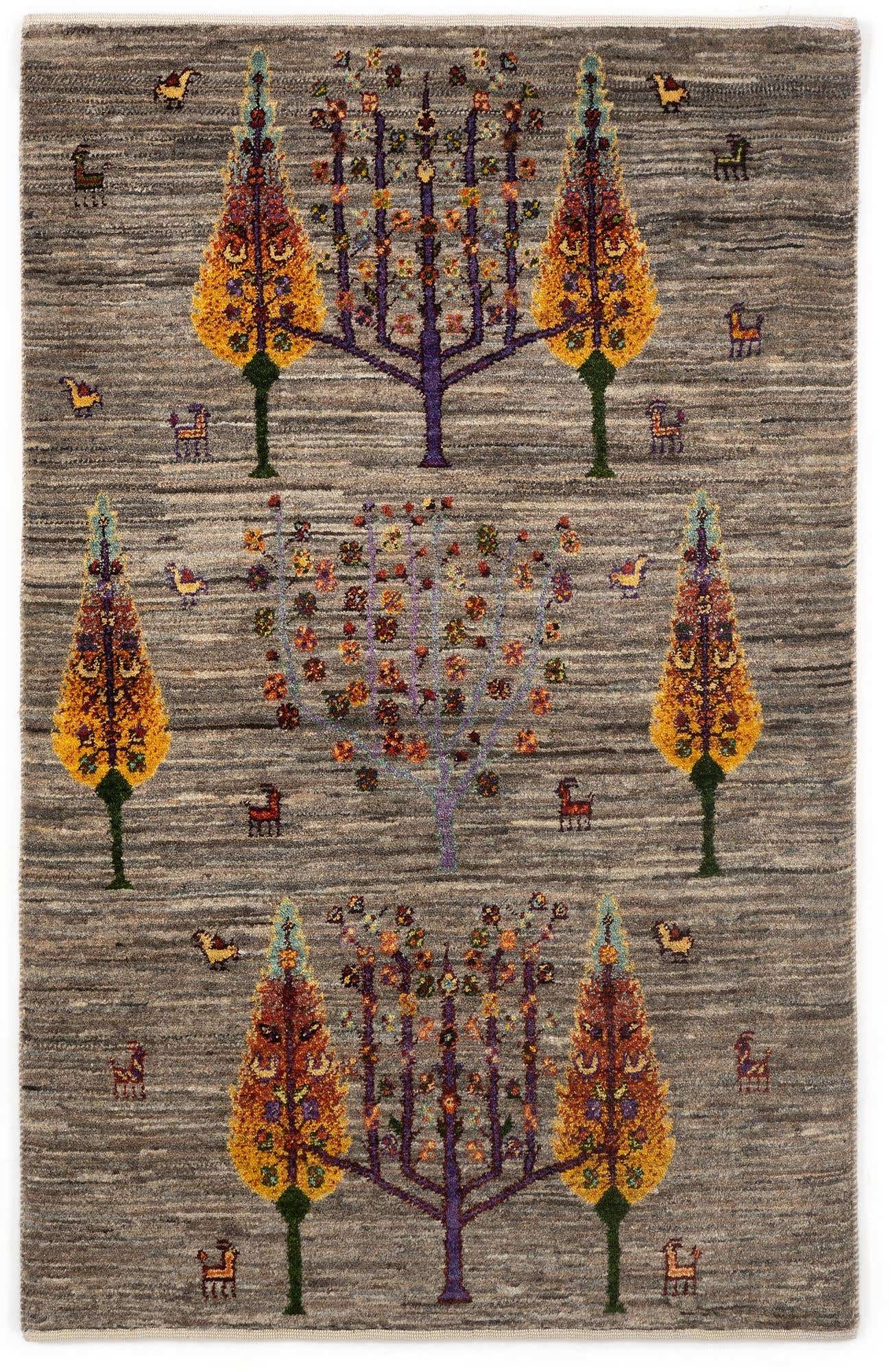 2' 9 x 4' 4 Luribaft Wool Rug