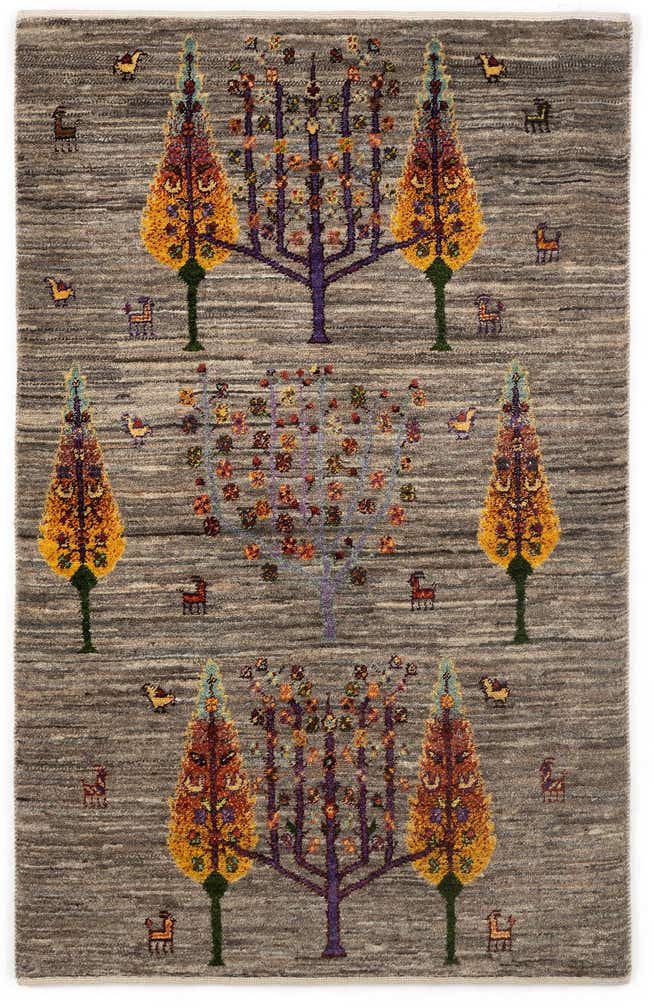 2' 9 x 4' 4 Luribaft Wool Rug