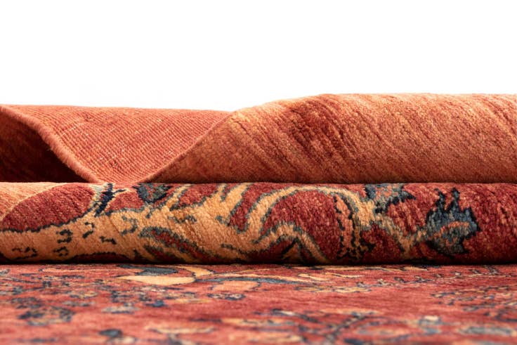 Detail image of 4' 11 x 6' 5 Luribaft Wool Rug